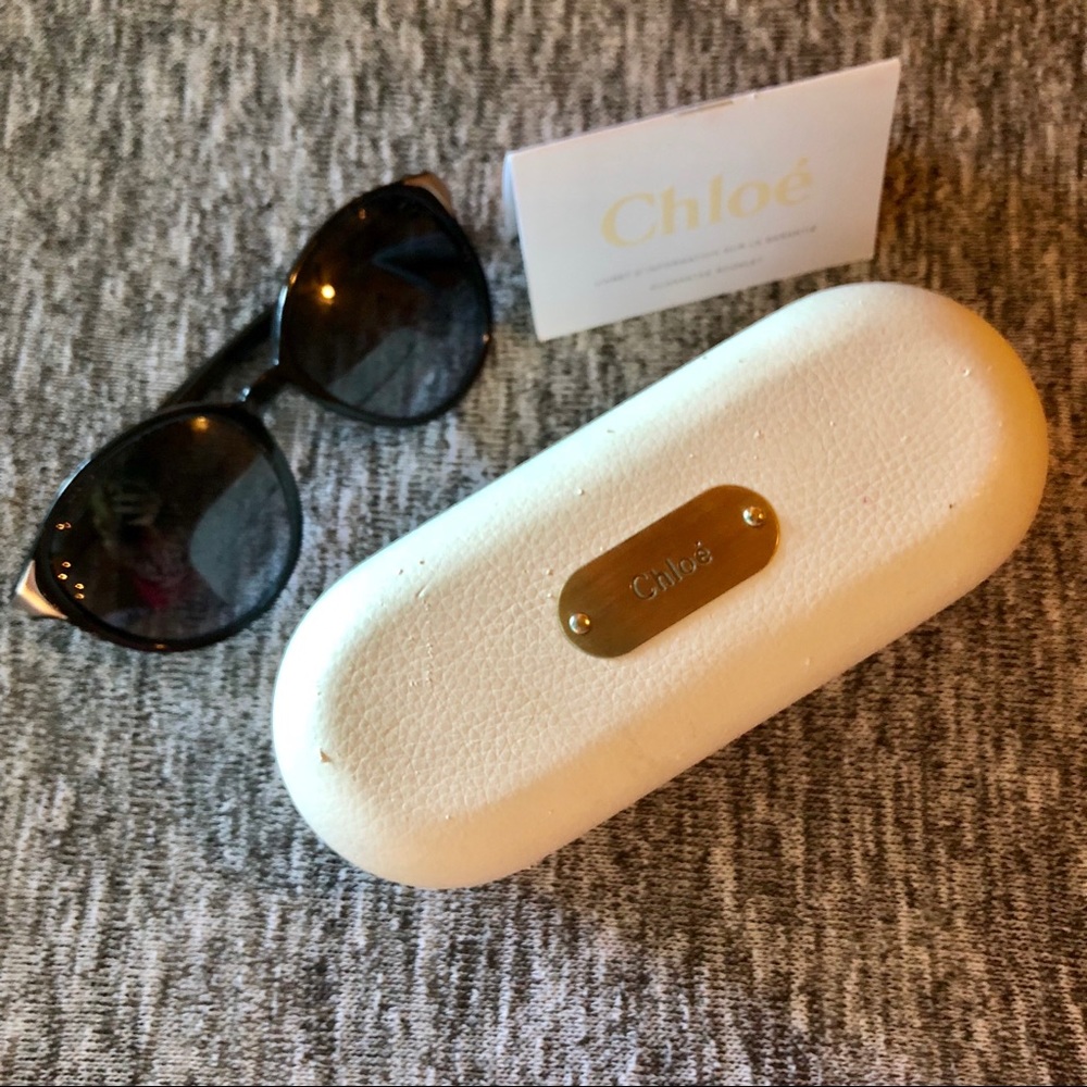 Authentic Chloé Logo-Embellished Sunglasses